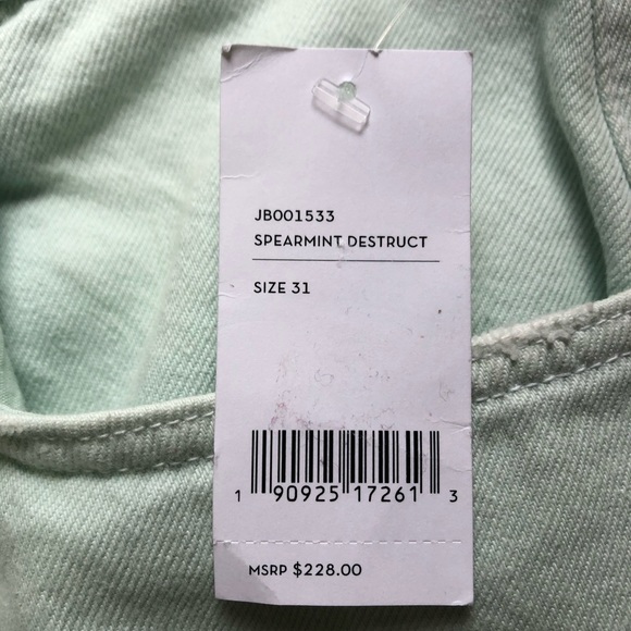 J BRAND Wynne High Rise Crop Straight Jeans, 31” - Picture 5 of 8